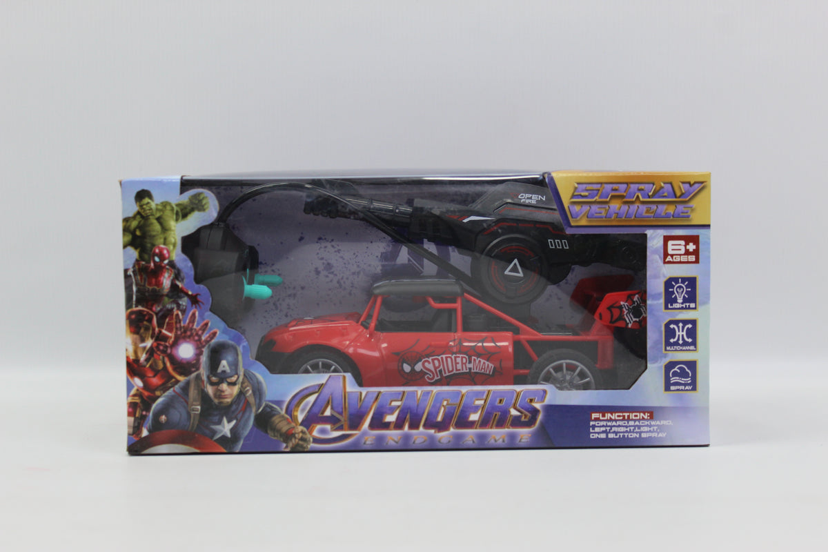 Remote Control Spider-Man Racing Car 1:20 Scale - Red - Ages 8+