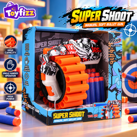 Repeating Foam Dart Shooter Blaster Set