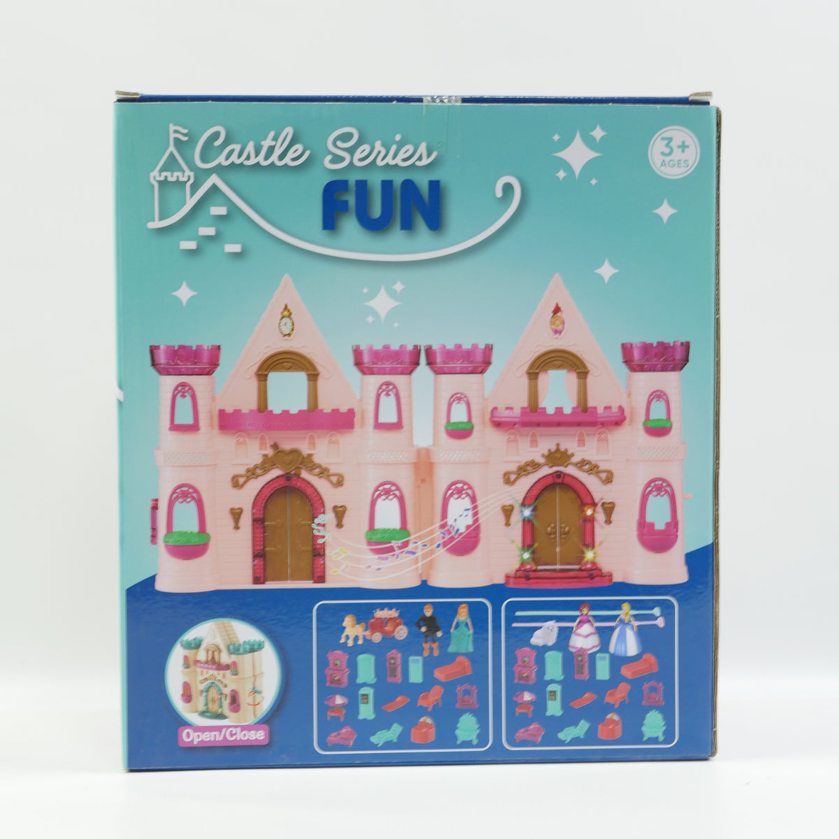 Royal Castle Dollhouse Playset - Ages 3+