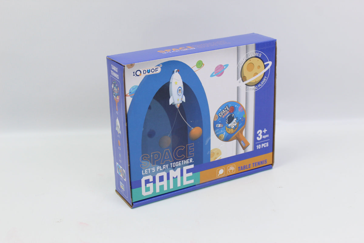 Space-Themed Racket Ball Game Set - Ages 3+