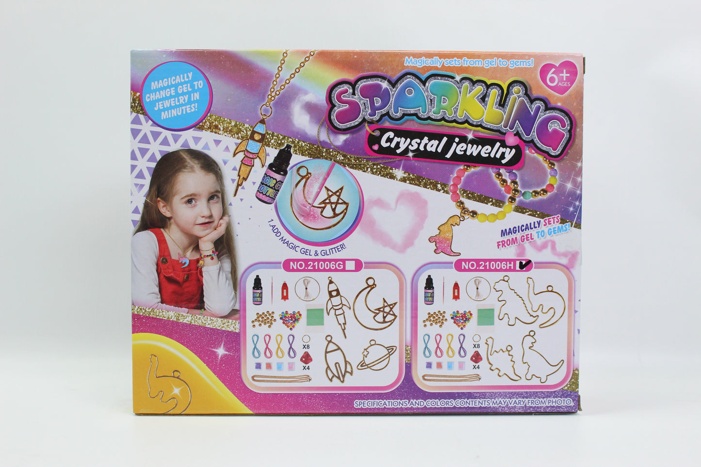 Sparkling Crystal Jewelry Making Set - Ages 6+