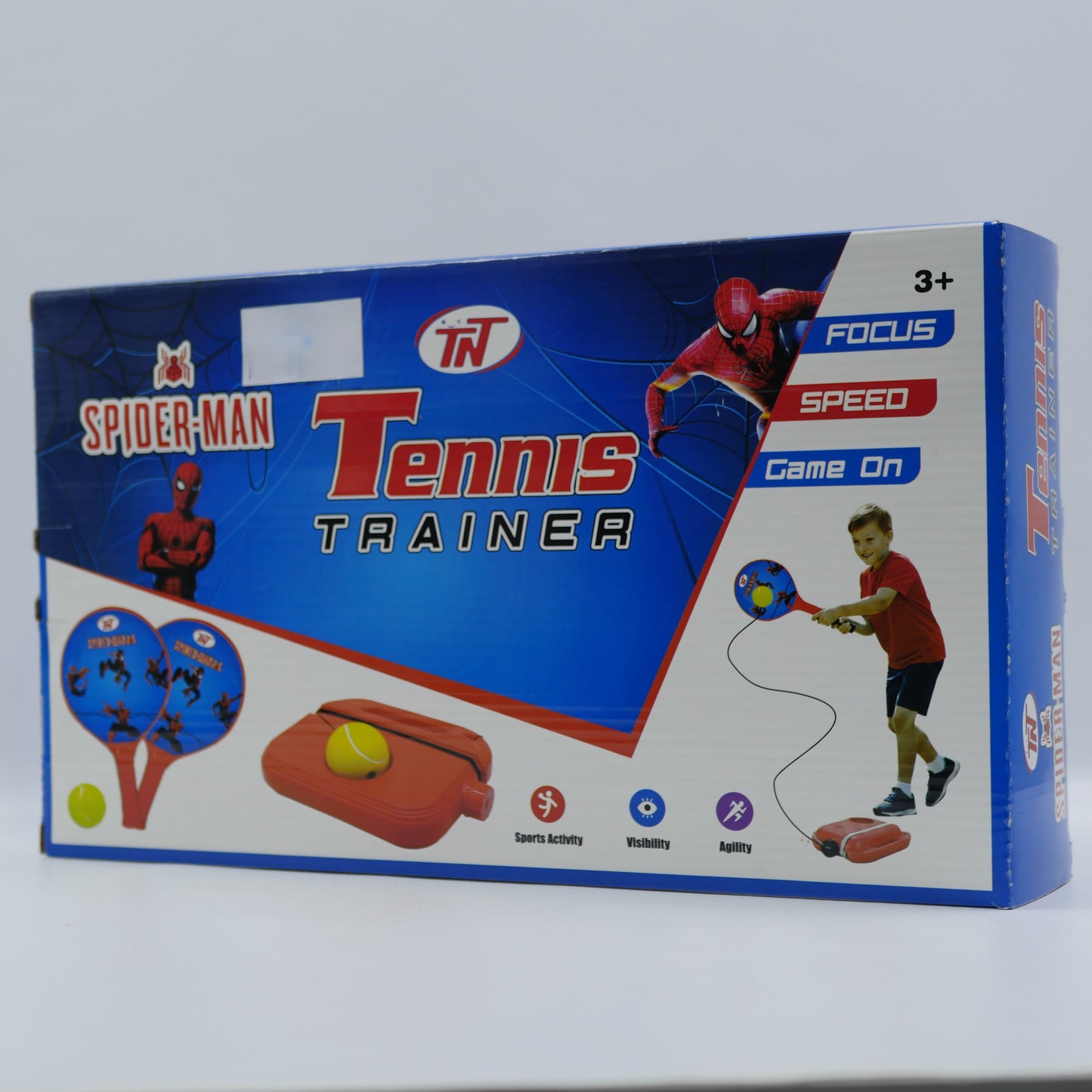Spider-Man Kids Tennis Trainer Set