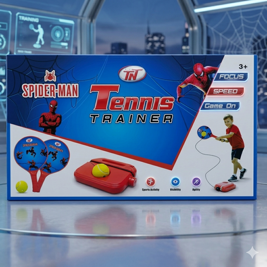 Spider-Man Kids Tennis Trainer Set
