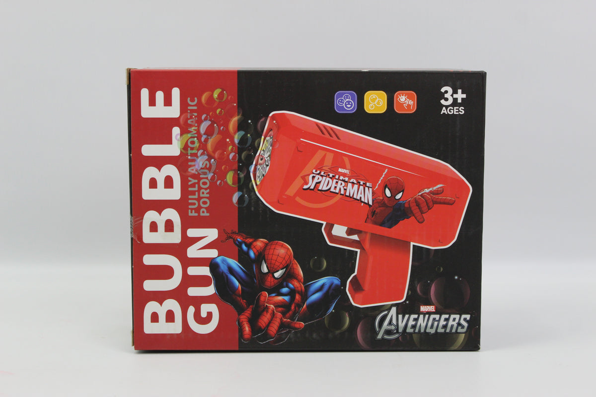 Spider-Man Musical Bubble Gun - Ages 3+