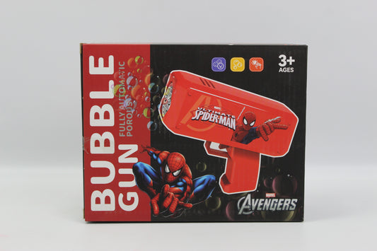 Spider-Man Musical Bubble Gun - Ages 3+