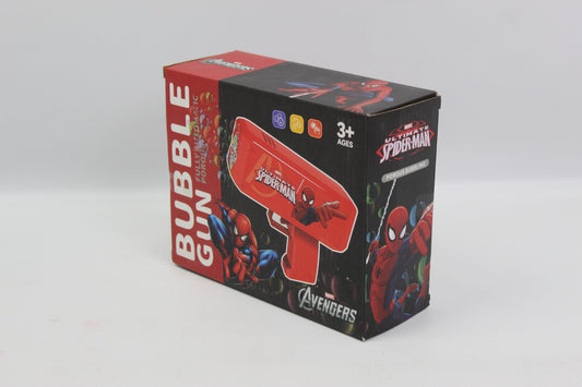 Spider-Man Musical Bubble Gun - Ages 3+