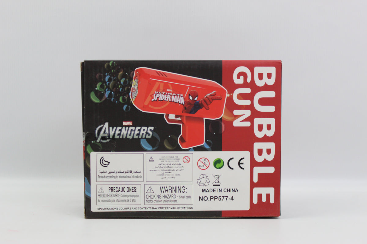 Spider-Man Musical Bubble Gun - Ages 3+