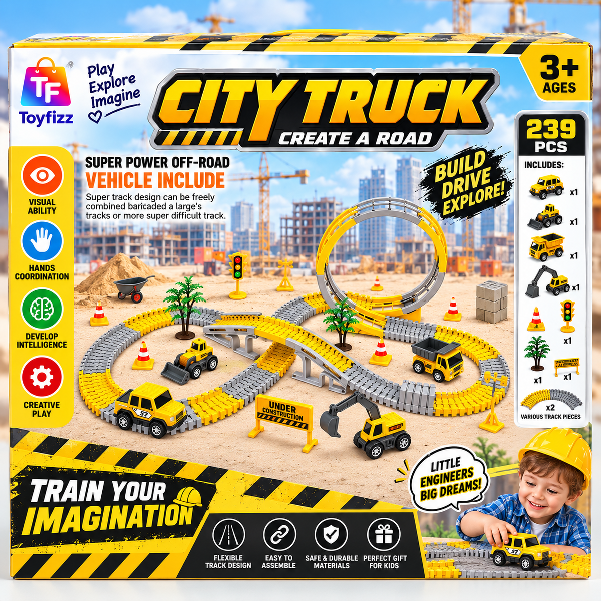 TRACK SET - 239 Pieces