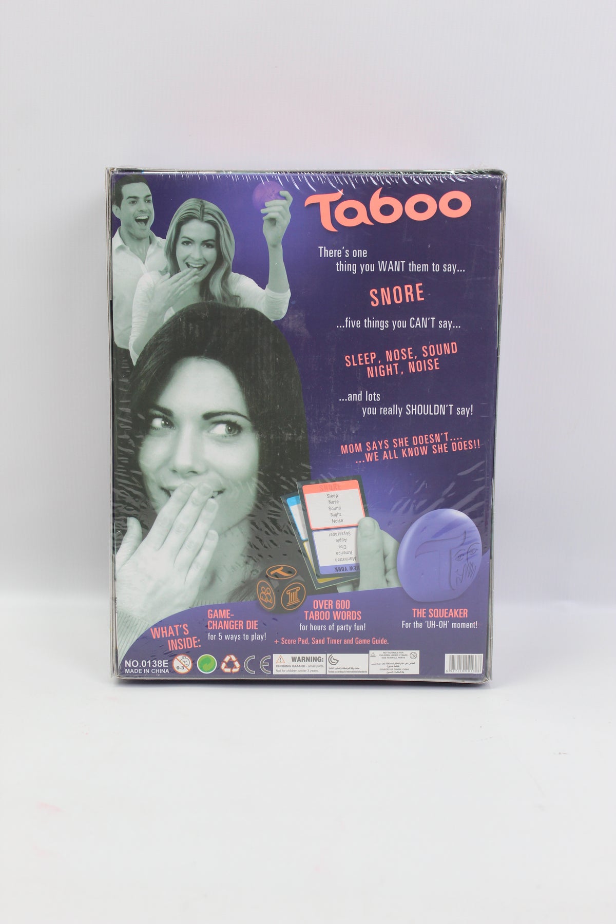 Taboo Word Guessing Party Board Game