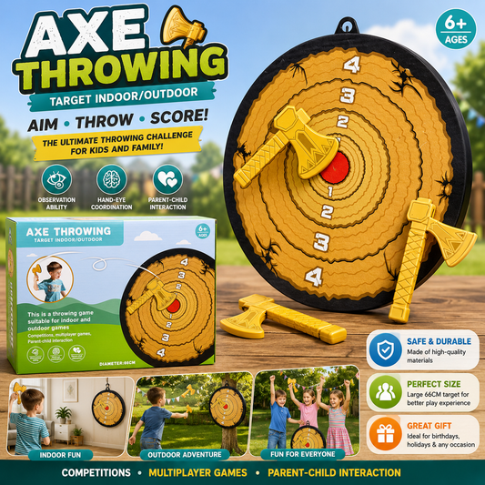 Toy Axe Throwing Target Game