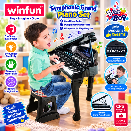 WinFun 37-Key Symphonic Grand Piano