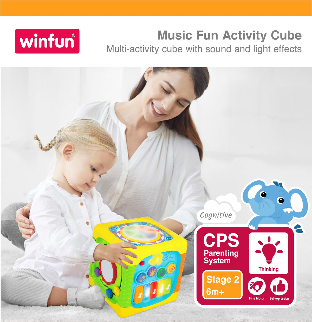 WinFun Activity Cube Block