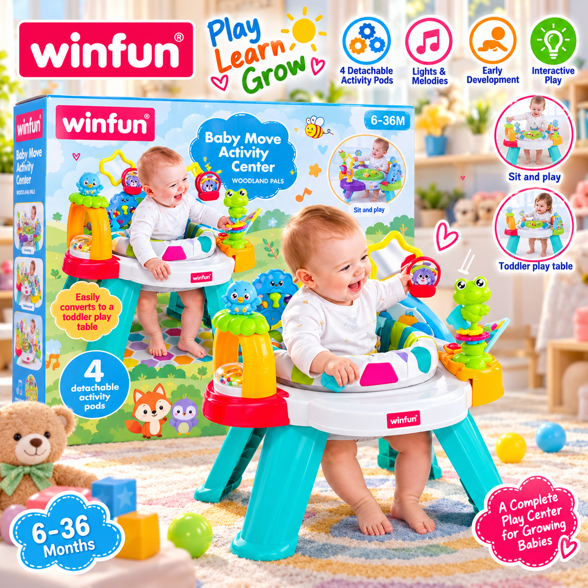 WinFun Baby Play Activity Center