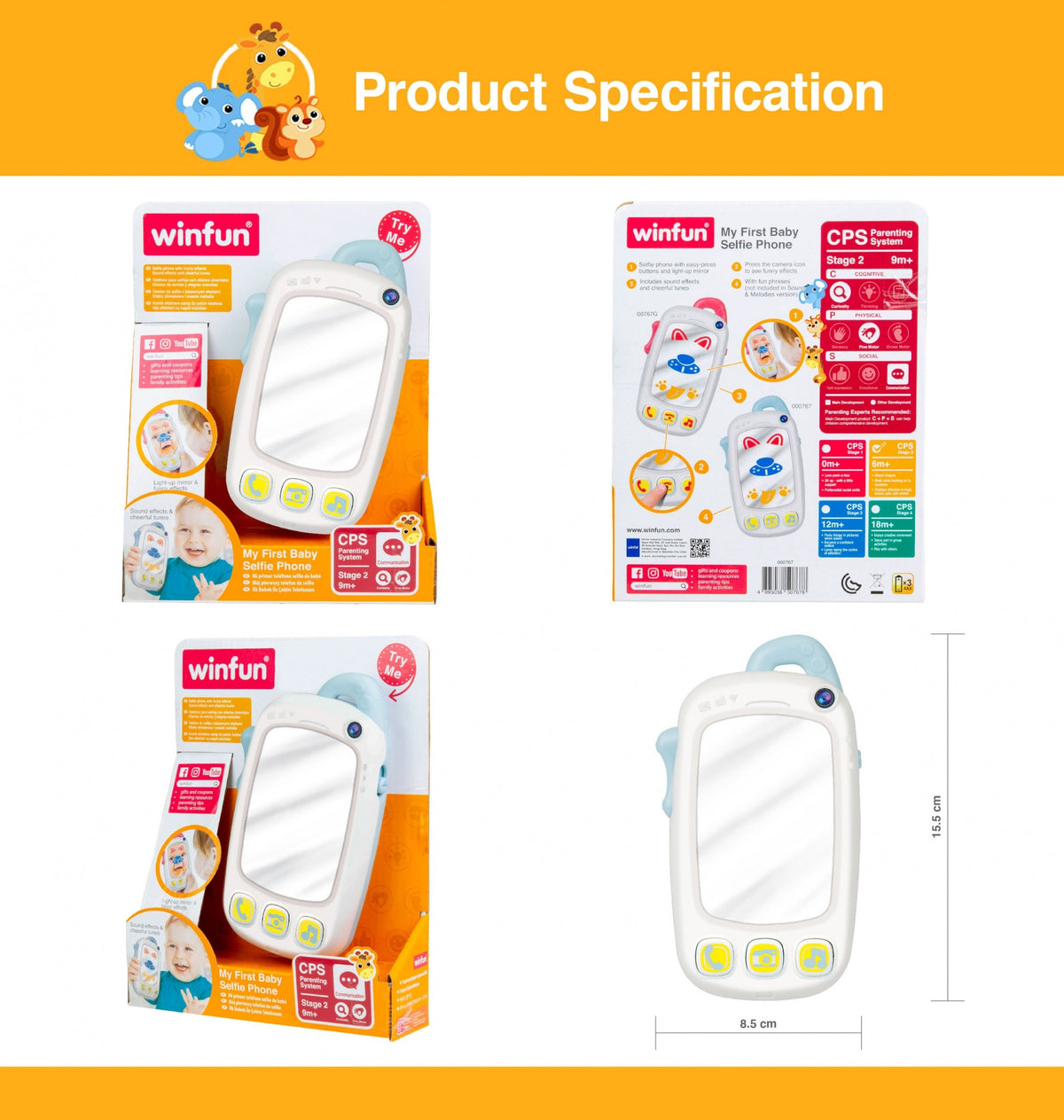 WinFun Baby Selfie Phone