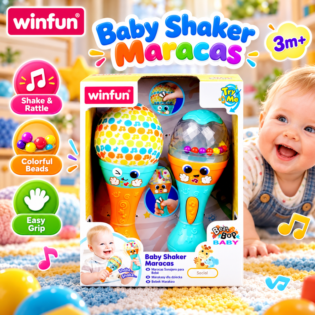 WinFun Baby Shaker Maracas