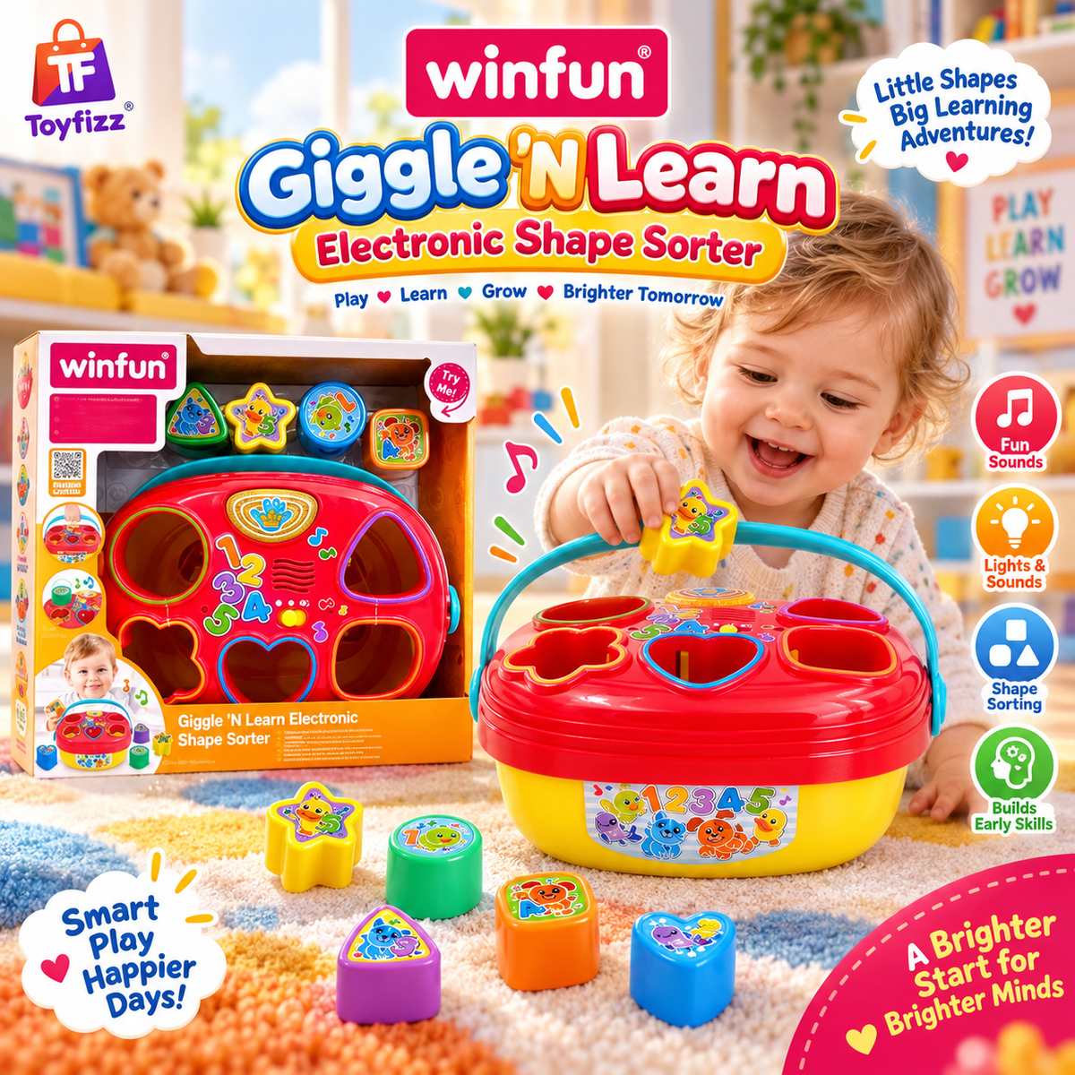 WinFun Electronic Shape Sorter