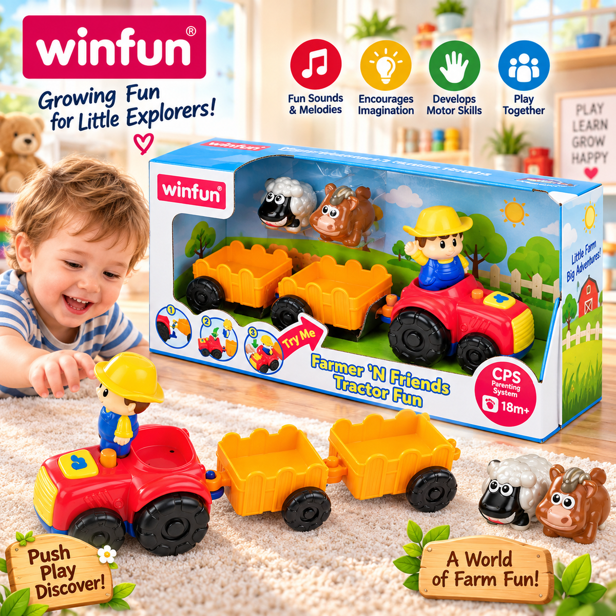 WinFun Farmer 'n Friends Tractor Fun