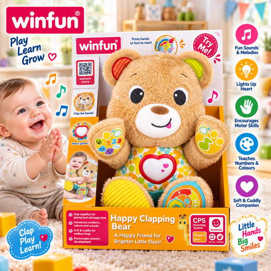 WinFun Happy Clapping Bear