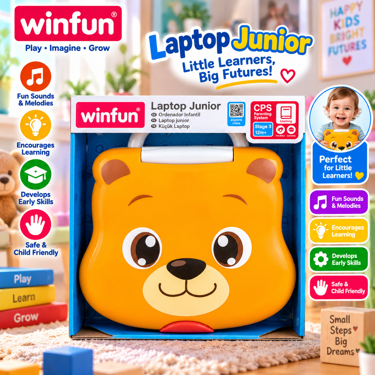 WinFun Junior Bear Laptop