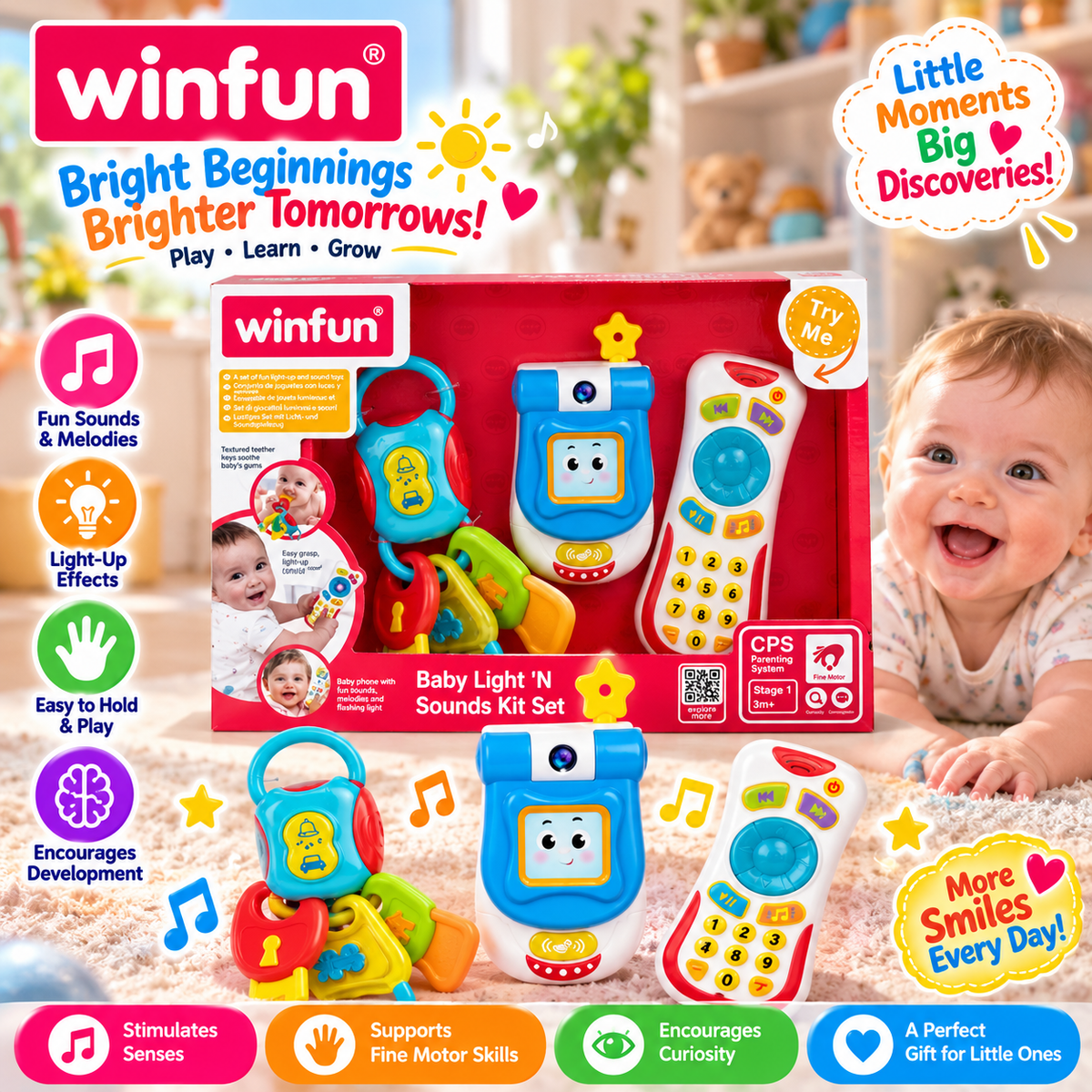 WinFun Light & Sound Kit Set