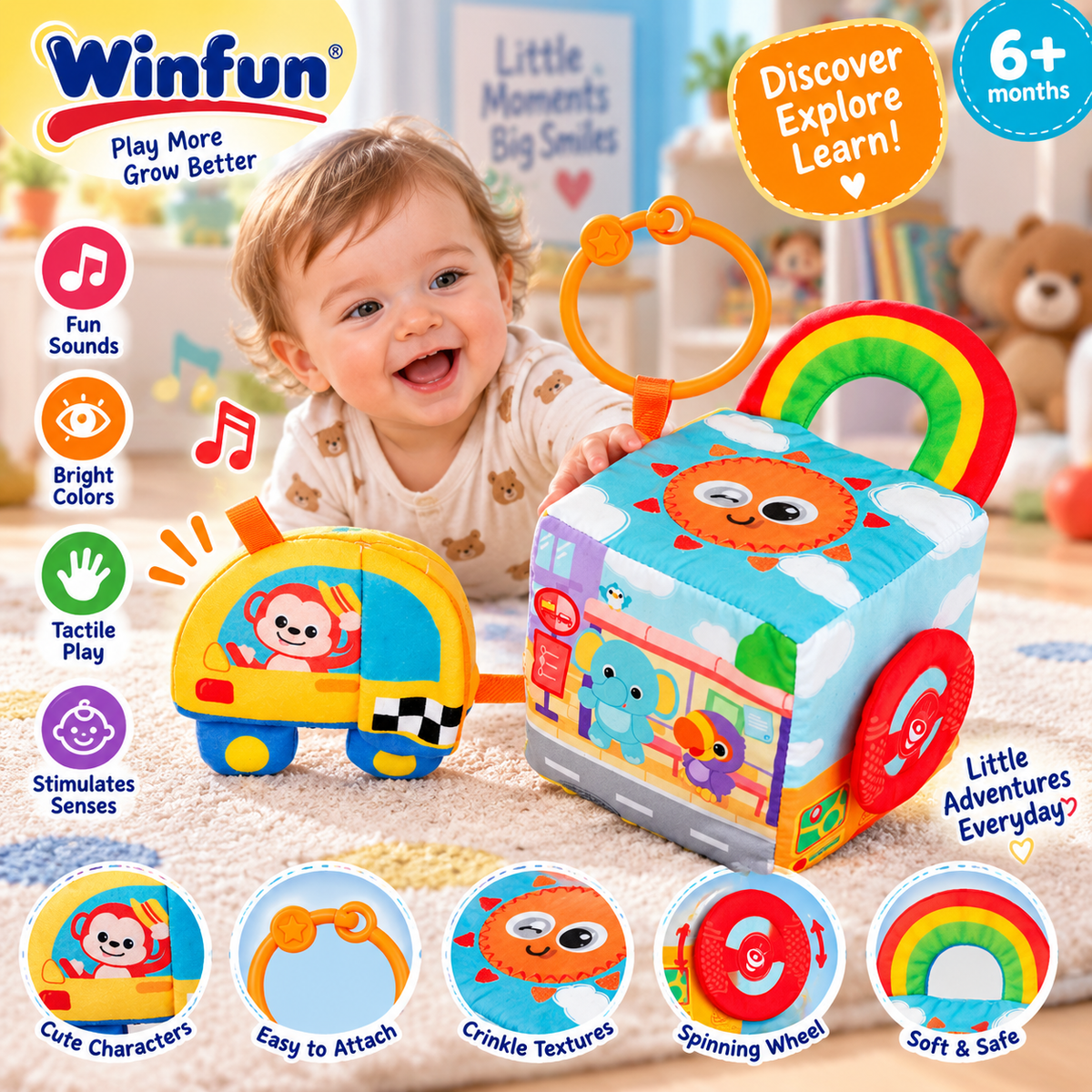 WinFun On the Move Activity Cube