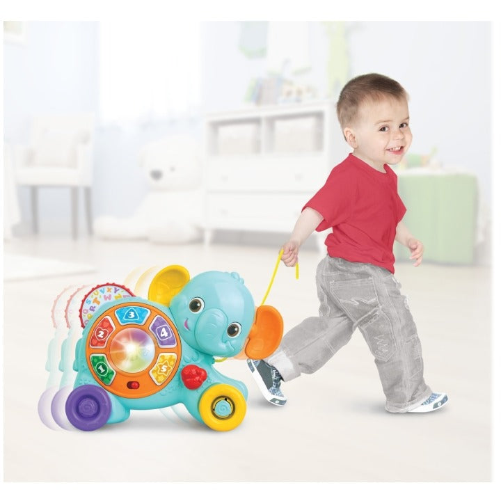 WinFun Pull Along Pal Elephant