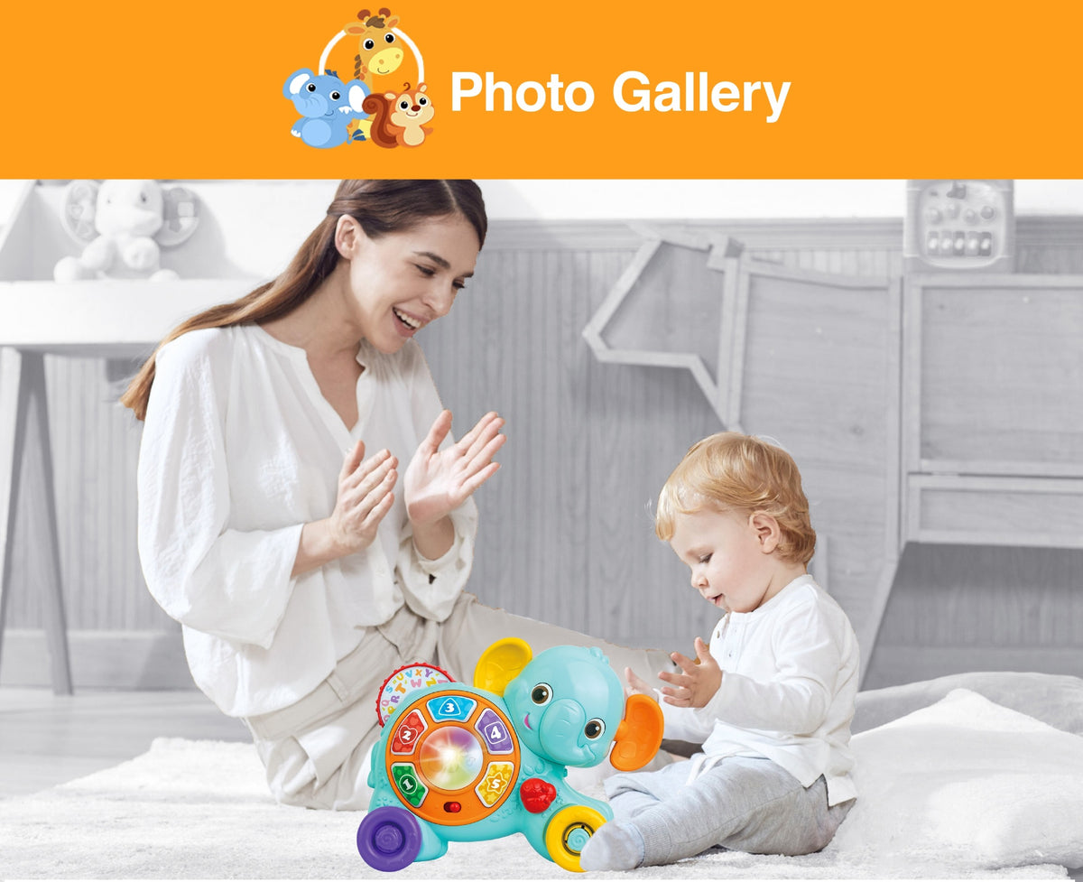 WinFun Pull Along Pal Elephant