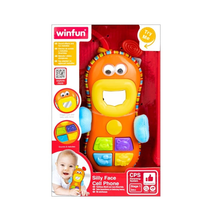 WinFun Silly Face Cell Phone