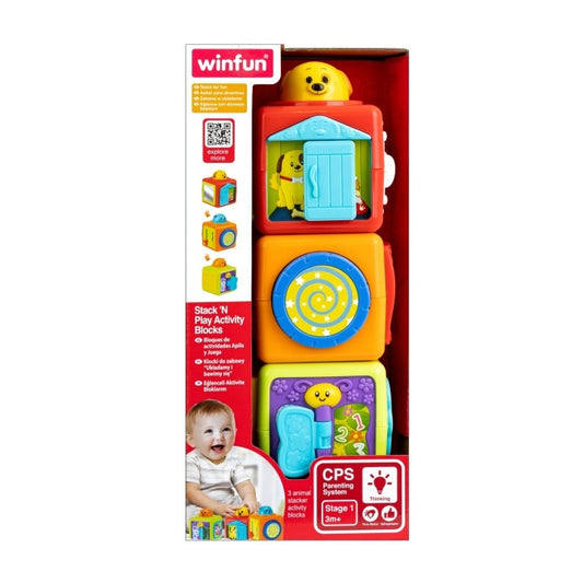WinFun Stack 'n Play Blocks