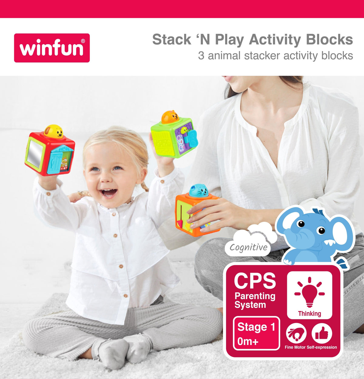 WinFun Stack 'n Play Blocks