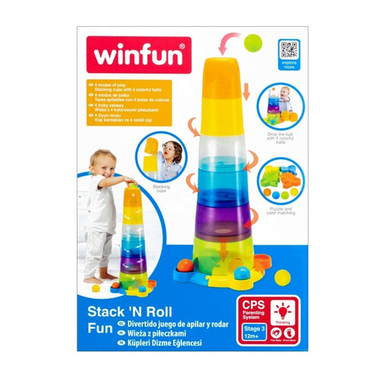 WinFun Stacks Fun Balls & Cup