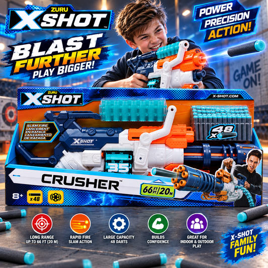 X-Shot Crusher Gun