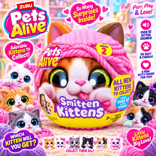 Zuru PETS ALIVE KITTEN