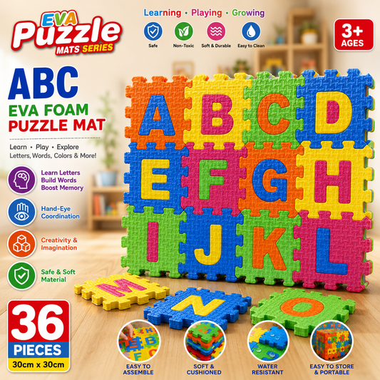ABC EVA Foam Puzzle Mat 36 Pieces