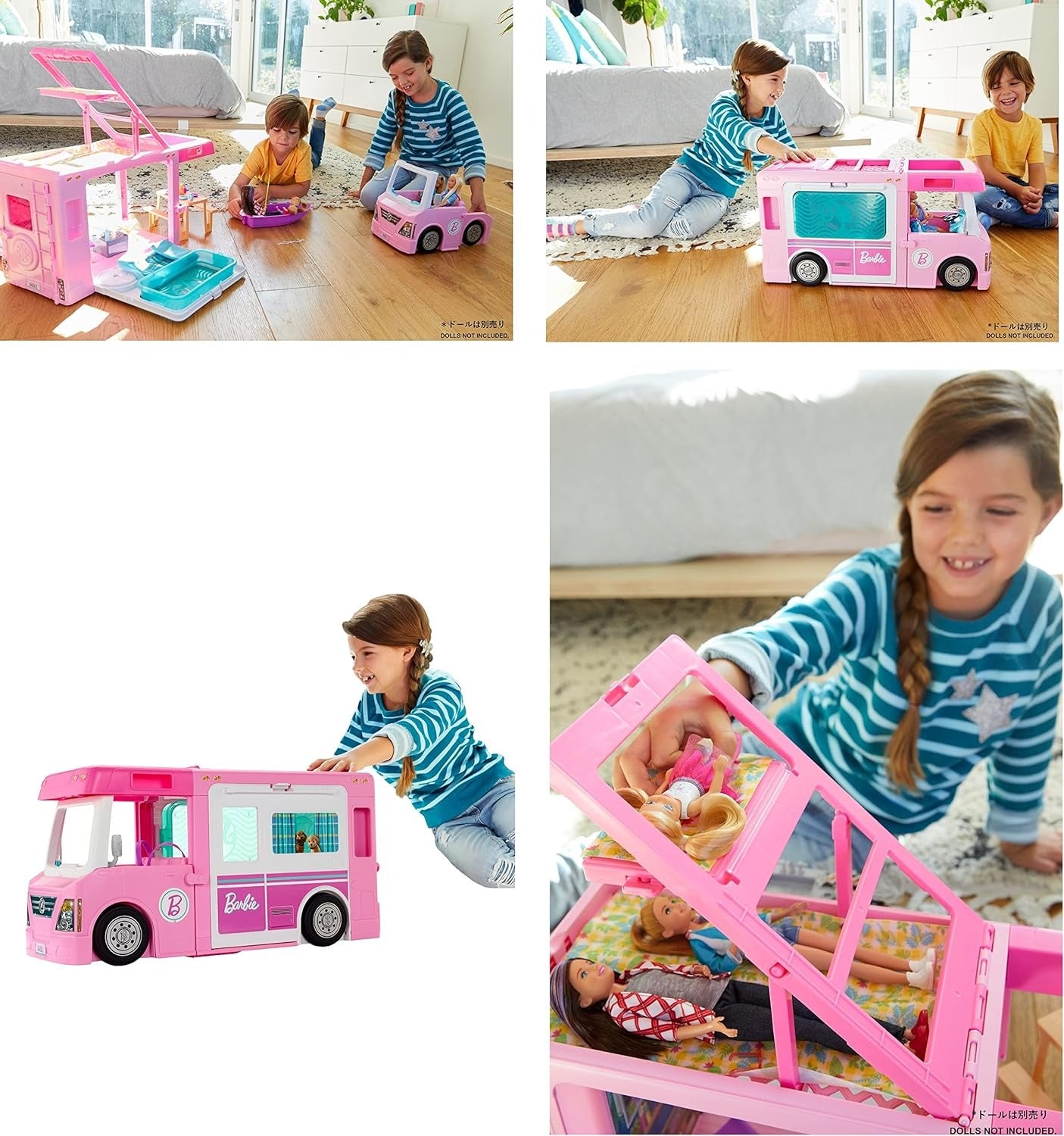 Barbie 3-in-1 DreamCamper Vehicle Playset