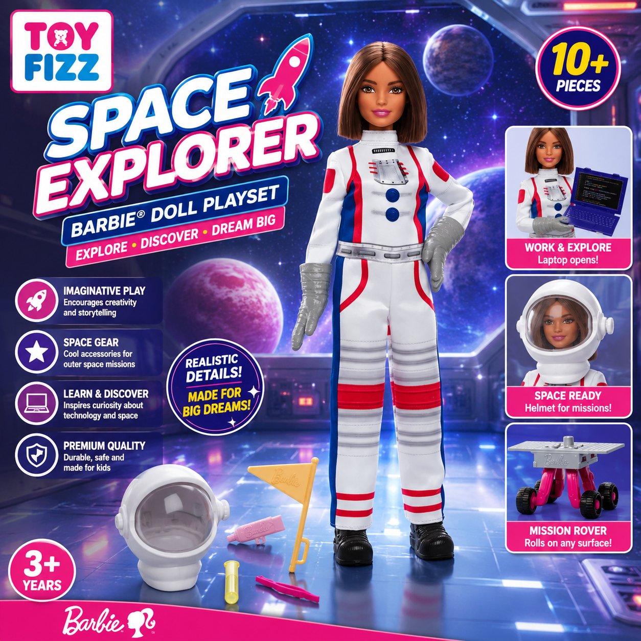 Barbie 65th Anniversary Astronaut Fashion Doll