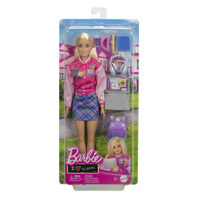 Barbie Back-to-School Fashion Doll with Accessories