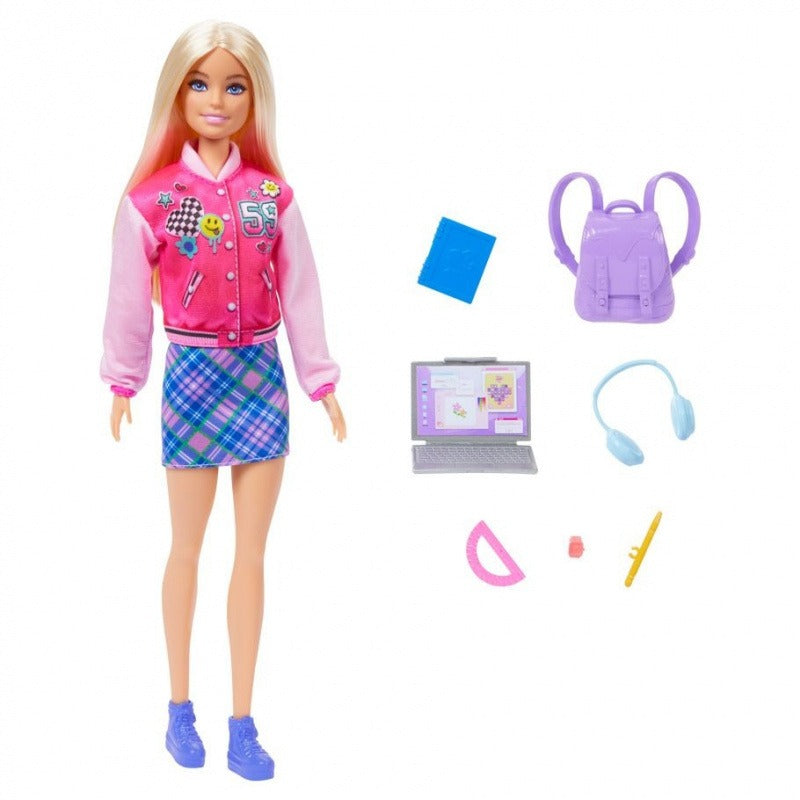 Barbie Back-to-School Fashion Doll with Accessories