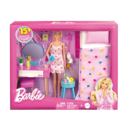 Barbie Bedroom Doll Playset