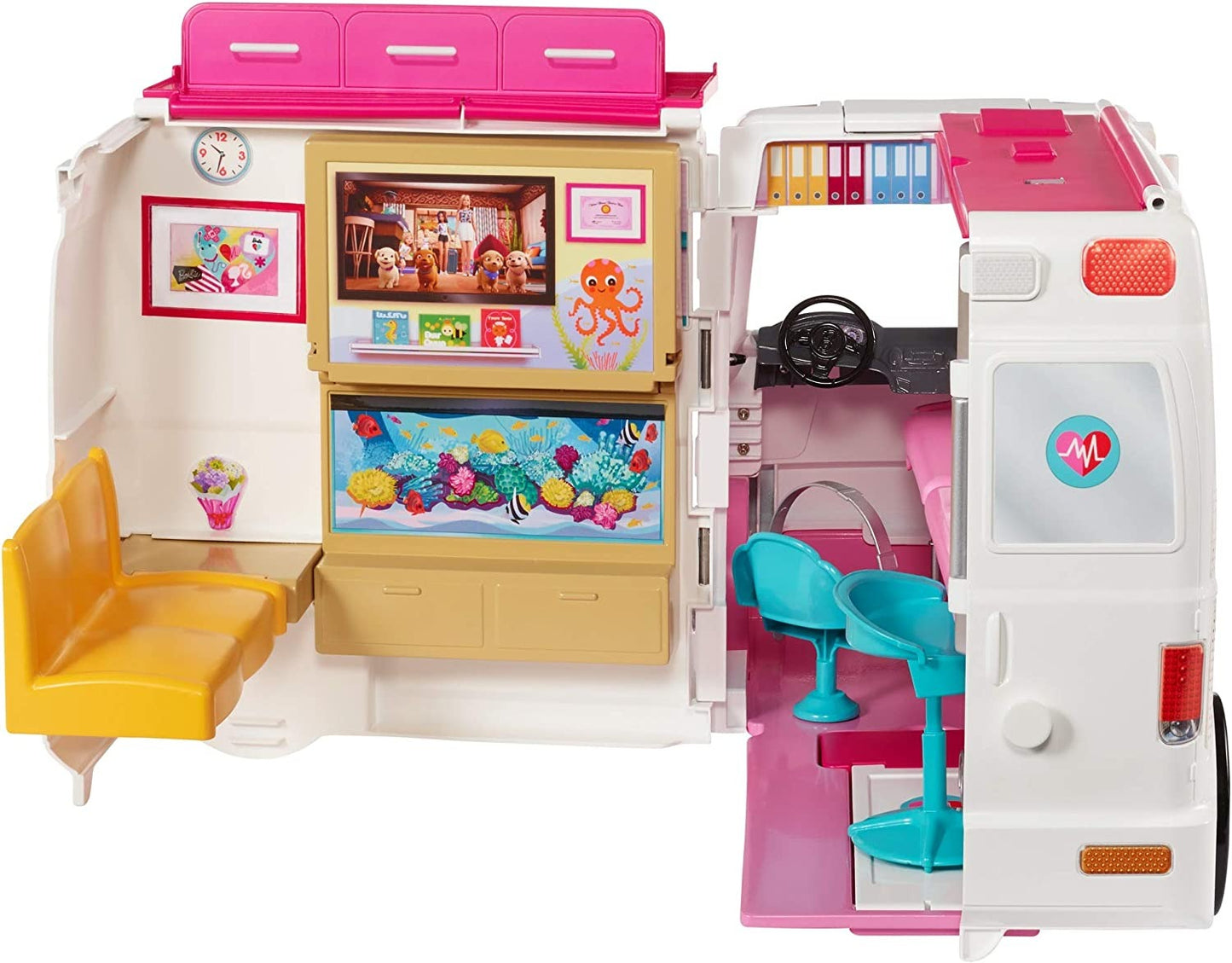 Barbie Care Clinic Rescue Vehicle Playset