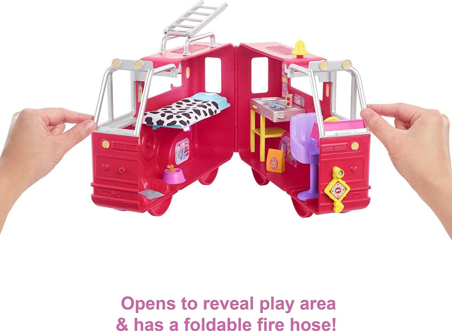 Barbie Chelsea Fire Truck Playset