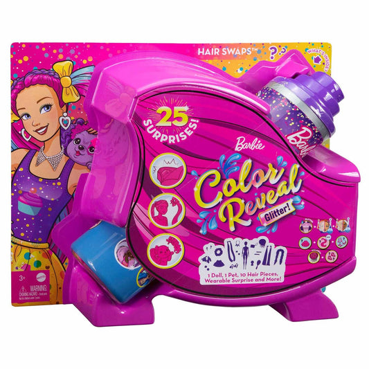 Barbie Color Reveal Hair Styling Playset
