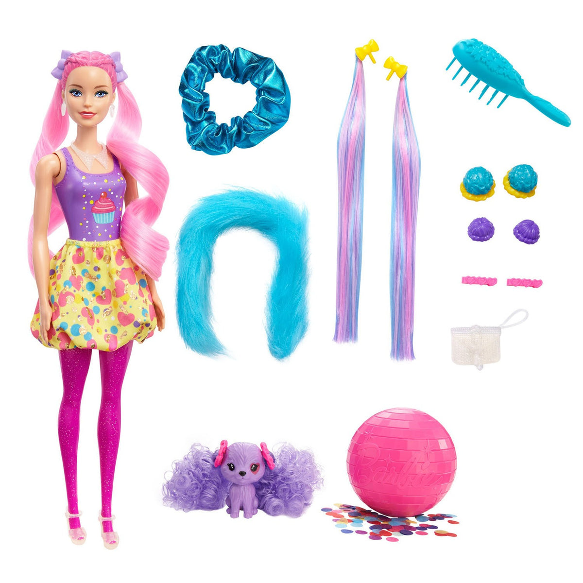 Barbie Color Reveal Hair Styling Playset