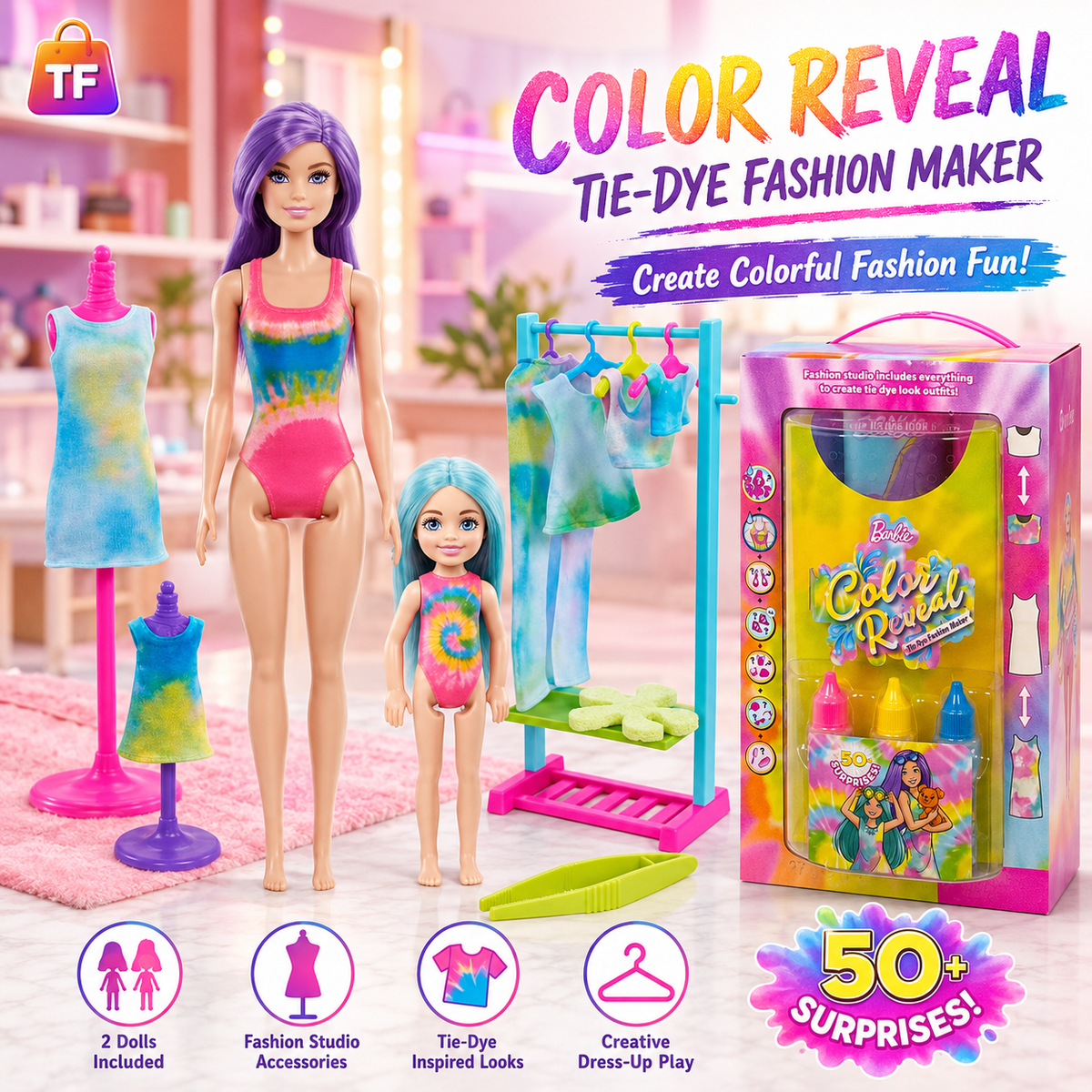 Barbie Color Reveal Holiday Doll