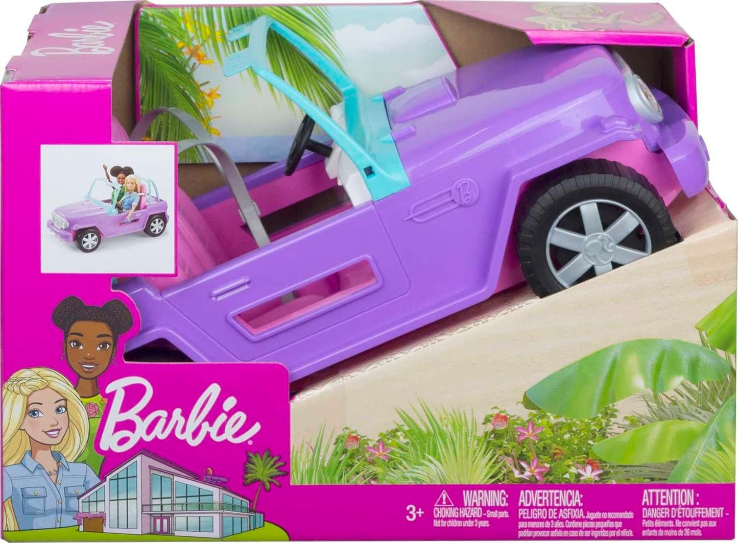 Barbie Convertible Toy Vehicle