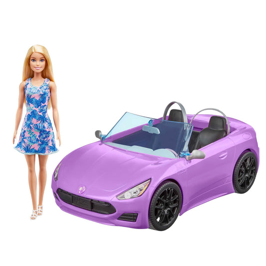 Barbie Convertible Vehicle with Fashion Doll - Blonde