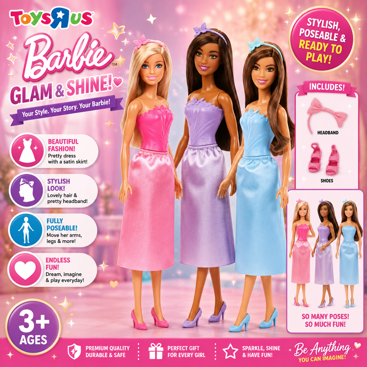 Barbie Dreamtopia Royal Fashion Doll