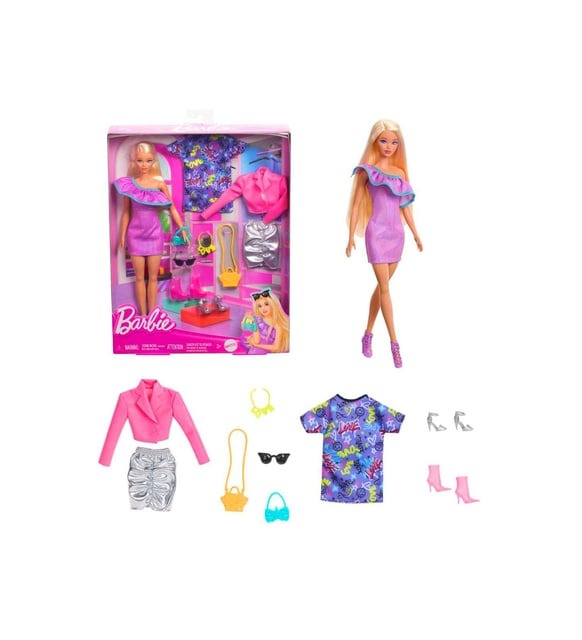 Barbie Fashion Doll and Party Outfit Set