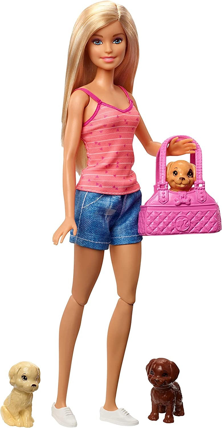 Barbie Fashion Doll with Pets and Accessories