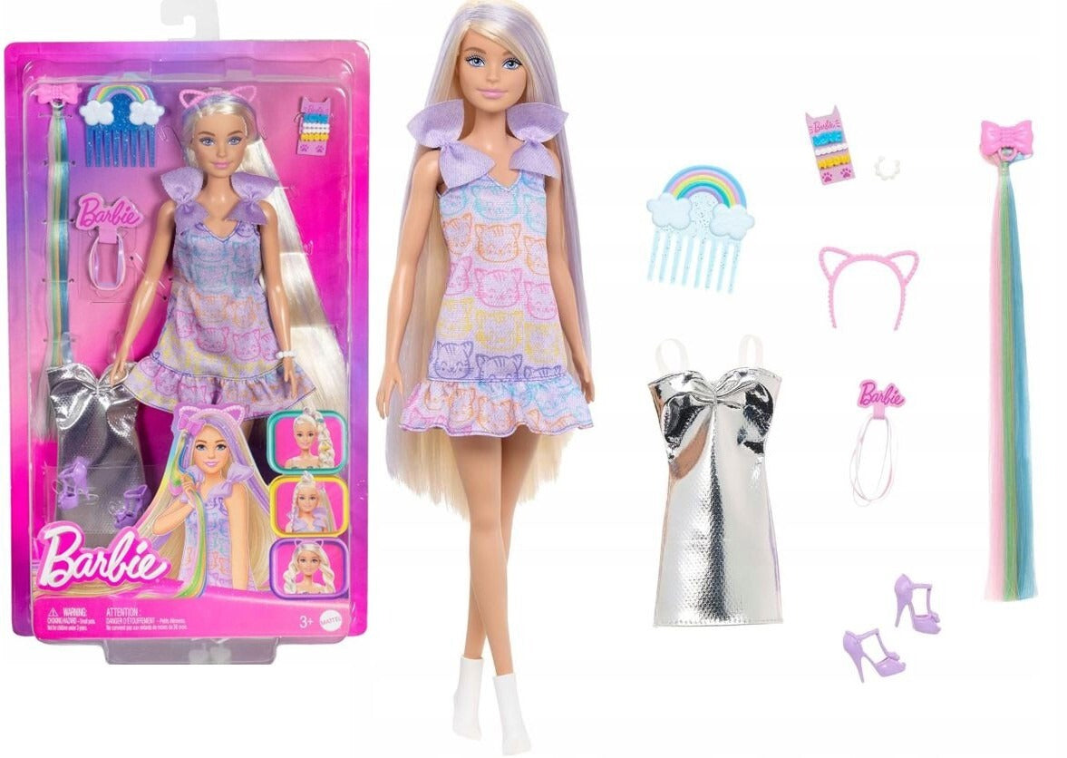 Barbie Hair Play Fashion Doll - Blonde